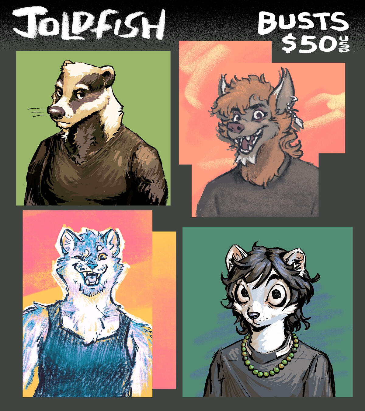 Busts $50